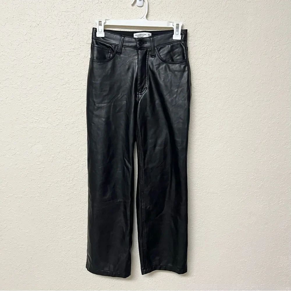 Black Leather Pants